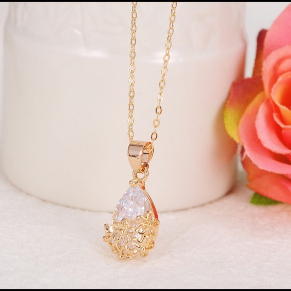 necklace and earring